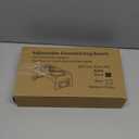 Jovrun Elevated Dog Bowls for Small Dogs and Cats, Non-Slip Cat Bowls with 2 Thick 5.5" Stainless Steel Dishes, Dog Feeder 2 Heights Adjustable to 2.6"-5.3"