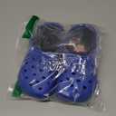 Cubufly Boys Lined Clog Slip On Winter Slipper with Fur Inslide Blue Size 10