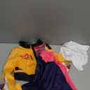 Fancy Clothes Sets Halloween Outfits Stage Clothes Merch (11-12 Years, Yellow)