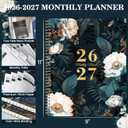 2 x 2026-2027 Monthly Planner - 2 Year Calendar 2026-2027 Monthly Planner, Jan 2026 - Dec 2027, 9" x 11", 24 Months, Tabs, Twin-Wire Binding, Two-Side Pocket, Thick Paper, Holidays & Note Section