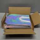 Glossy Iridescent Gift Bags 15 Pcs, 12.6x4.7x11 In Reusable Goodie Bags Bulk with Handles & Sturdy Base, Christmas Gift Bags for Birthday, Wedding, Holiday, Party,Thanksgiving