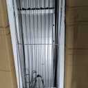 Portable Charcoal Grills, Stainless Steel BBQ Grill with Foldable Stand Adjustable Air Vents, Kebab Skewer BBQ Barbecue Grill Kit for Garden Backyard Party Picnic Travel Outdoor Use (31.6x7.1inch)