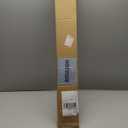 Double Curtain Rods with Aluminum Full Surround Brackets and Cube Box Finials,Warm Gold Curtain Rods for Windows 36 to 72 inch,1'' Front and 5/8''Back Adjustable Double Drapery Rods