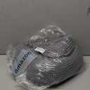 RESARE Waffle Bathroom Runner Rugs, Super Absorbent Bath Mat Non Slip Washable Quick Dry, Upgraded Ultra Soft Boho Bath Rugs with Tassels for Hallway Bedroom Laundry Room, 2'x6'(24"x72"), Dark Grey