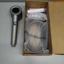 Filtered Showerhead,3 Spray Modes Handheld Shower, Adjustable Shower Head With off/on,with 59”/1.5M Hose,Suitable For Bathing And Rinsing Fish Tank And Pets (Grey)