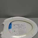 KOHLER 20110-0 Brevia, Slow Close Toilet Seat, Elongated Toilet Seat, Grip-Tight Bumpers Quick-Attach Hardware, White