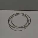 Zonon 3 Pack 6 Inch Metal Rings Wrench Organizer Easy to Open and Close Heavy Duty for Bib Vests Craft Index Card Dream Catcher Key