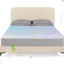 Grounding Sheets California King Size,Earth Grounded Fitted Bed Sheet 10% Pure Silver Fiber + 90% Organic Cotton, Bed Grounding Kit with grounding Cord for Improved Sleep & Wellness(Gray,80"x72"x15")