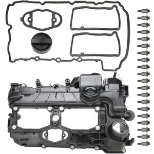 Engine N20B20A Parts Valve Covers Compatible with BMW 328i 528i 320i 228i 428i X5 Z4 X3 X4 X1 2.0L L4 2012-2018 Replace 11-12-7-588-412 11127588412