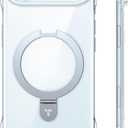 TORRAS for iPhone Air Case, Slim Magnetic Stand, Open-Edge Frame with Thin Fit, Hard PC, Fit for MagSafe, Anti-Yellowing Phone Case for iPhone 17 Air, Daily Protection, Clear