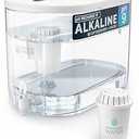 Invigorated Water Alkaline Water Purification Unit, White, Plastic, pH001 Filter Included, Convenient Anti-Slip Design