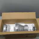 TCL 52" Silver Ceiling Fan with Light and Remote, Modern LED 3-Color, Quiet Motor for Bedroom, Living Room, Dining Room, Ceiling Fans with Lights (Silver)