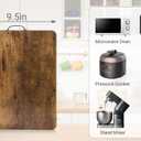 Sliding Tray for Coffee Maker, 360 Rotating Appliance Slider for Kitchen Appliances, Wooden Sliding Tray Suitable for Kitchen Countertops and Kitchen Appliances(Brown, Small)