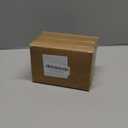 Set of 4 Nature Wood Furniture Leg, 3 Inch Round Sofa Feet Replacement Legs, Chair Bed Closet Cabinet Furniture Feet with Metal Mounting Plates,Screws, Floor Protector Pads for Table Couch