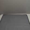 URMONA Waterproof Silicone Under Sink Mat 25'' x 19'' Shelf Liner for Kitchen and Bathroom, Cabinet and Counter Protector, Storage and Organizers, Litter Mat, Pet Cat Puppy Essentials(Dark Grey)