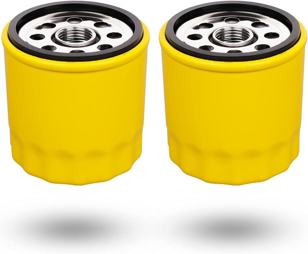 2 Pack 52 050 02-S Oil Filter, Pro Performance for Kohler M18 M20 SV715 SV725 SV735 CV13S CV15S CV22S Engine 52 050 02 5205002S 52 050 02-S1 Oil Filter