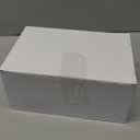 Riceshoot 24 Pcs Christmas Black and White Ball Ornaments Xmas Plastic Stripe Dot Hanging Ball for Christmas Tree Party Decoration Supplies(2.36 Inch)