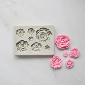 Multi Rose Baking Mold For Cupcakes, Cakepops, Chocolate Strawberries, Pretzels And Rice Krispies