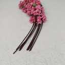 Artificial Flowers Peach Blossom Branches Cherry Blossom Stems Wedding Home Table Centerpieces Decorations