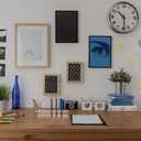 Gatuida Pen and Crayon Holder, 24-Slot Clear Plastic Pen Display Stand Makeup Brush Rack Organizer Desktop Storage for Home and Office, 9.44 x 1.96 x 2.16 Inches (Transparent)