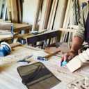 Baluue Roll up Tool Organizer Canvas Pouch Multipurpose Woodworking Tool Kit Storage Bag for Wrenches Screwdrivers Chisels Portable Roll for Craftsmen and Diy Enthusiasts