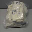 BGment Cream 100% Blackout Curtains for Bedroom 90 Inch Length 2 Panels Set, Thermal Insulated Full Light Blocking Grommet Noise Cancelling Window Curtains&Drapes with Black Liner, 46 Inch Wide Each