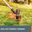 WORX Cordless String Trimmer, 13'' Electric Weed Wacker with Auto Feed, 40V Lightweight Weed Eater with Dual-exit Cutting Head, 2 Batteries & Charger Included, WG183, No Size