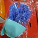 Partial Dentures - Dentures for Missing Teeth & Gaps - Lightweight & Unbreakable Replacement Teeth for Men & Women（6 Teeth）