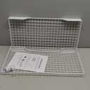 WALMANN 2 Pack Garage Wall Shelf, 23.5" x 12" Wall-Mounted Storage Shelves for Garage, Closet, Laundry Room, Heavy Duty Floating Shelving, Holds Up to 65 lbs(White)