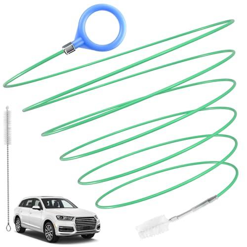 Auto Sunroof Drain Cleaning Tool, 120 Inch Flexible Tube Cleaning Brush, Drain Brush Extra Long Pipe Cleaners for Cars, Car Accessories, Car Sunroof Drain Hole Cleaner for Drains, Sewers, Windshields