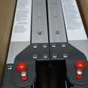 Folding Step Platform with Adjustable Height 14–20in – Lightweight Adjustable Ladder with Carry Strap, 600lb Load, Non-Slip Feet, Collapsible Step Stool Design for Home Projects and Car Cleaning