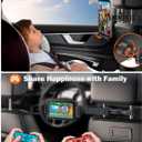 Tryone Car Headrest Tablet Holder Mount Stretchable Backseat Tablets Stand for Kids, Car Seat Mounts Compatible with iPad Pro 12.9 Air Mini, iPhone, Galaxy Tab, Switch, All 4.7-12.9" Screen Devices