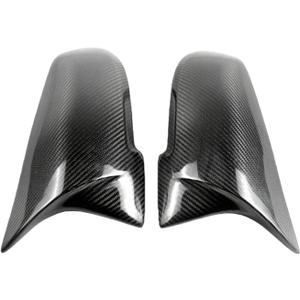 Carbon Fiber Side Rear View Mirror Cover Trim Side Wing Mirror Caps Compatible For BMW 1 2 3 4 Series F20 F30 F22 F32 X1 E84 Parts
