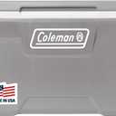 Coleman Classic Series Insulated Portable Cooler, Leak-Resistant Outdoor Hard Cooler Keeps Ice up to 5 Days, 52 Quart (Rock Grey)