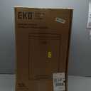 EKO Madison Brushed Stainless Steel 13.2 Gal/50L Kitchen Step Trash Can or Recycling Bin, Removable Inner Liner, Soft Close Lid, Fingerprint Resistant Finish