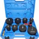 DPTOOL Turbo System Leakage Tester Turbocharger Air Pressure Guage Cooling System Intercoolers Radiators Hose Leaks Test with Regulator Manual Valve 1.38''-3.54''