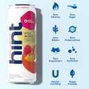 Hint Canned Water, Peach Raspberry - Purified Flavored Water with Zero Calories, Natural Flavors, and Sugar Free - 12 Fl Oz Cans (Pack of 12) (EXP 07/18/27)