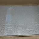 JAMBALAY Tempered Glass Desk Pad to Protect Desk, 32" x 20" Office Desk Pad for Keyboard and Computer Monitor, Clear Desk Protector Pad, Clear Desk Mat for Desktop Dry Erase