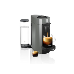 Nespresso Vertuo Plus Coffee and Espresso Maker by De'Longhi, Grey, Machine Only