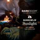 Coleman 10 Person Skydome Dark Room Tent with Rainfly, 5 Minute Setup, Blocks 90% of Sunlight, 20% More Headroom Than Traditional Tents, PFAS-Free