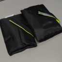 2Pack Outdoor Faucet Covers for Winter - Pro 6.7" W x 8.3" H Outdoor Water Faucet Cover Socks for Winter Freeze Protection Pipe Insulation Reusable Waterproof Insulated Spigot backflow Cover,Black