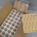 Danmu 30ml 1.18" x 2.75" Potion Bottles,Mini Glass Bottles,Small Glass Jars for Wedding Favors,Halloween Decorations,Baby Shower,Party Favors(32Pcs)