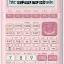 Casio fx-9750GIII Graphing Calculator | Natural Textbook Display | Python Programming | Ideal for Exams, STEM & Advanced Math | Pink