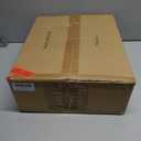 Yiisem Modern Small Black Chandelier, 8-Light Farmhouse Geometric Pendant Lighting Fixtures, Industrial Lantern Hanging Chandelier for Kitchen, Dining Room, Foyer, Entryway