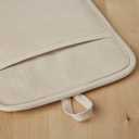KitchenAid Ribbed Soft Silicone Pot Holder 2-Pack Set, Milkshake Tan, 7"x9"