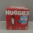 Huggies Plus Little Snugglers Diapers, Disney Baby, Size 1, 192 ct
