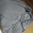 Lane Linen 100% Organic Cotton Fitted Sheet Queen Only, 14 Inch Deep Pocket
Snug, No-Slip Fit That Stays In Place - All-Around Elastic - GOTS Certified & Safe - Airy, Crisp Percale Weave - Charcoal