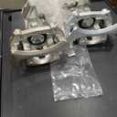 FEXON 2pc Disc Rear Brake Caliper Assembly with Bracket Replaces 18B4926
