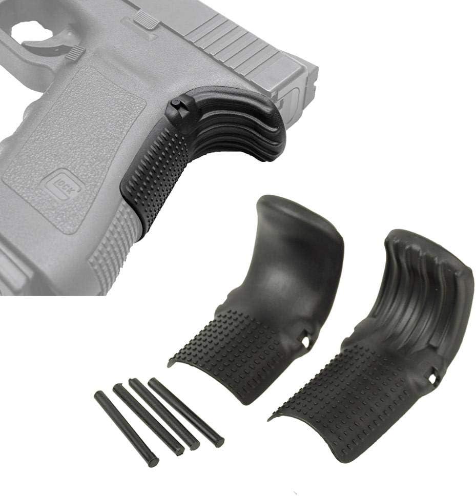 Hygoo BeaverTail Grip Force Strength Adapter Compatible with Glock Gen 1 2 3-17, 19, 22, 23, 24, 31, 32, 34, 35, 37, 38 (Twins Pack)