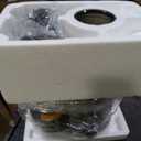 Qcen Juicer Machine, 800W Centrifugal Juicer Extractor with Wide Mouth 3 Feed Chute for Fruit Vegetable, Easy to Clean, Stainless Steel, BPA-free (Black)